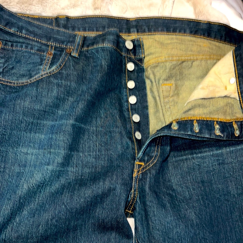 Dark wash Levi jeans